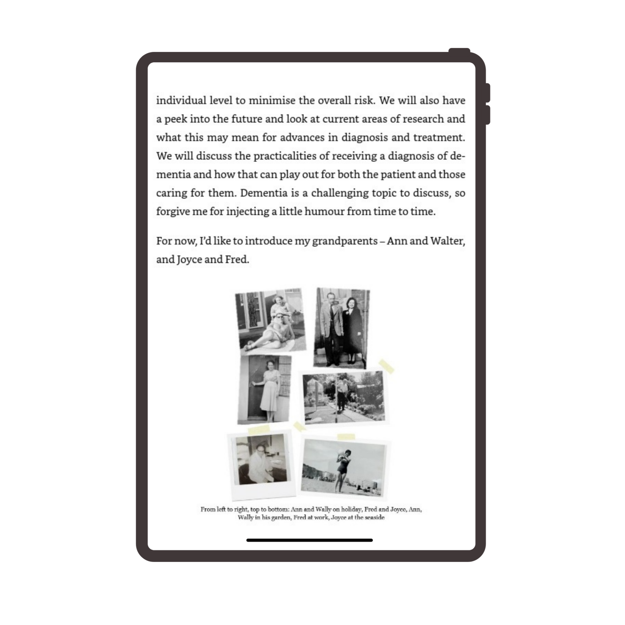 After Thought - Dr White talks about Dementia (eBook)