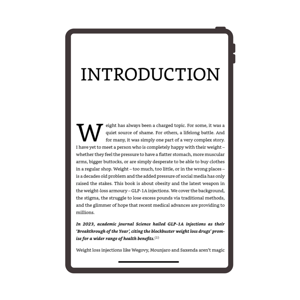 Off The Scale - Dr White Talks About Weight Loss Injections (eBook)